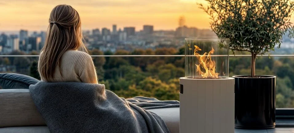Estufa para terraza