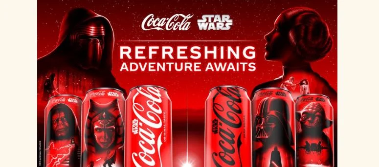Nueva campaña de Coca‑Cola y Star Wars: Refresh Your Galaxy